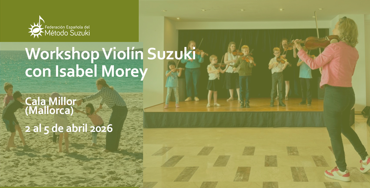 Workshop Violín Suzuki con Isabel Morey
